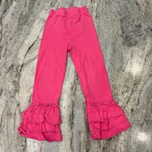 Classic whimsy hot pink flare pant 3T
